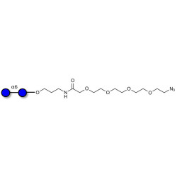 Isomaltose DP2 with terminal azide (Linker-N3 A)