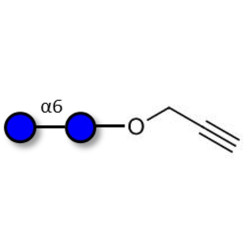 Isomaltose DP2 with terminal alkyne (Linker-CΞCH B)