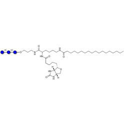 Isomaltotriose DP3 linked to biotin and stearic chain (Linker-BT-STEA A)