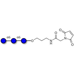 Isomaltotriose DP3 linked to maleimide (Linker-MAL A)