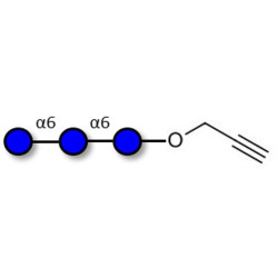 Isomaltotriose DP3 with terminal alkyne (Linker-CΞCH B)