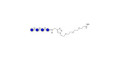Isomaltotetraose DP4 grafted on gel for affinity chromatography (Linker-GEL A)
