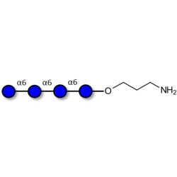 Isomaltotetraose DP4 with free terminal amine (Linker-NH2 A)