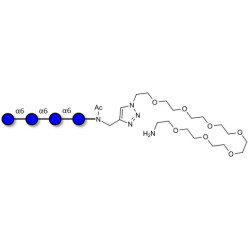 Isomaltotetraose DP4 with free terminal amine (Linker-NH2 C)