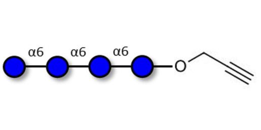 Isomaltotetraose DP4 with terminal alkyne (Linker-CΞCH B)