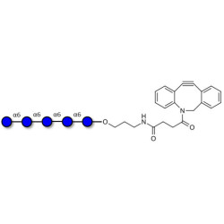 Isomaltopentaose DP5 with DBCO (Linker-DBCO A)