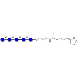 Isomaltopentaose DP5 with cyclic di-thiol (Linker-LIPO A)