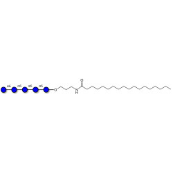 Isomaltopentaose DP5 with stearic chain (Linker-STEA A)
