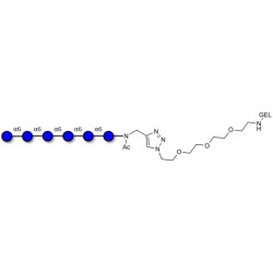 Isomaltohexaose DP6 grafted on gel for affinity chromatography (Linker-GEL A)