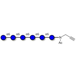 Isomaltohexaose DP6 with terminal alkyne (Linker-CΞCH A)