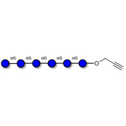Isomaltohexaose DP6 with terminal alkyne (Linker-CΞCH B)