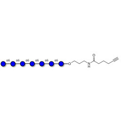 Isomaltoheptaose DP7 with terminal alkyne (Linker-CΞCH C)