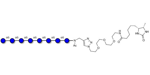 Isomaltooctaose DP8 linked to desthiobiotin (Linker-DBT-A)
