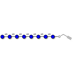 Isomaltooctaose DP8 with terminal alkyne (Linker-CΞCH B)