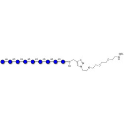 Isomaltononaose DP9 grafted on gel for affinity chromatography (Linker-GEL A)