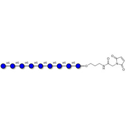 Isomaltononaose DP9 linked to maleimide (Linker-MAL A)