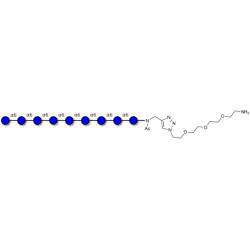 Isomaltononaose DP9 with free terminal amine (Linker-NH2 B)