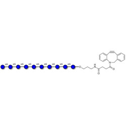 Isomaltodecaose DP10 with DBCO (Linker-DBCO A)