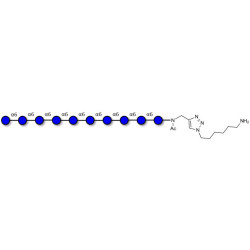 Isomaltodecaose DP10 with free terminal amine (Linker-NH2 D)
