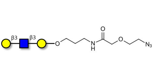 Core type 1 triose with terminal azide (Linker-N3 B)