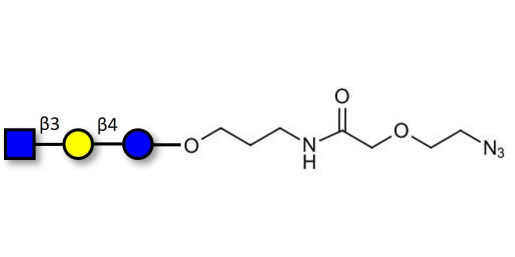 Lacto-N-Triose (LNT2) with terminal azide (Linker-N3 B) - LNT2; LNTII