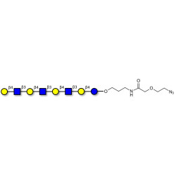 Lacto-N-neooctaose (LNnO) with terminal azide (Linker-N3 B)