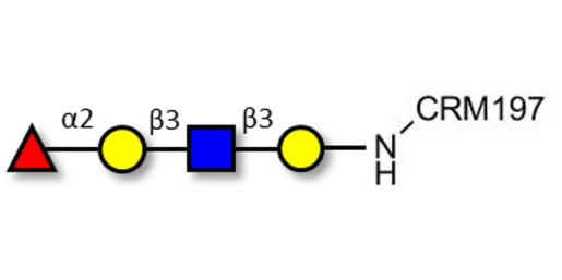 Blood group H antigen tetraose type 1 grafted on CRM197 - Blood group H tetrasaccharide type I ; 