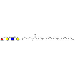 Blood group H antigen tetraose type 1 with terminal azide (Linker-N3 A)