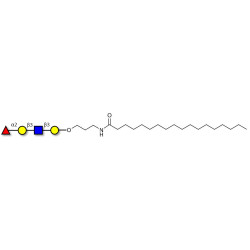 Blood group H antigen tetraose type 1 with stearic chain (Linker-STEA A)