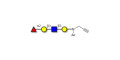 Blood group H antigen tetraose type 1 with terminal alkyne (Linker-CΞCH A) - Blood group H tetrasaccharide type I ; 