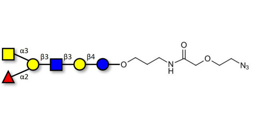 Blood group A antigen hexaose type 1 with terminal azide (Linker-N3 B)
