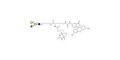 Blood group B antigen tetraose type 6 linked to biotin and fluorescein (Linker-BT-FLUO A)