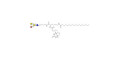 Blood group B antigen tetraose type 6 linked to biotin and stearic chain (Linker-BT-STEA A)