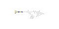 Blood group B antigen hexaose type 2 linked to biotin and fluorescein (Linker-BT-FLUO A)