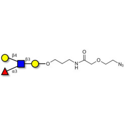 Lewis x (Lex) tetraose with terminal azide (Linker-N3 B)