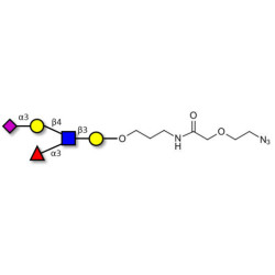 Sialyl Lewis x (sLex) pentaose with terminal azide (Linker-N3 B)