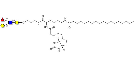 Lewis a (Lea) tetraose linked to biotin and stearic chain (Linker-BT-STEA A)