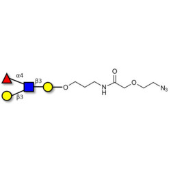 Lewis a (Lea) tetraose with terminal azide (Linker-N3 B)