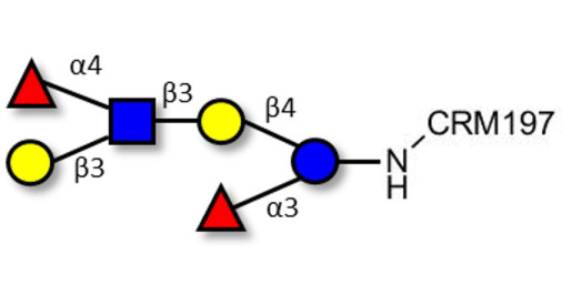 Lewis a (Lea) hexaose / Lacto-N-difucohexaose II (LNDFH II) grafted on CRM197