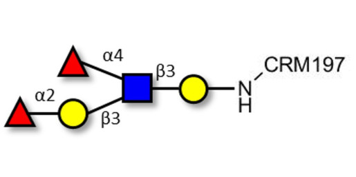 Lewis b (Leb) pentaose grafted on CRM197