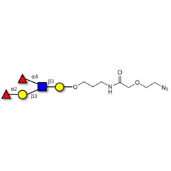 Lewis b (Leb) pentaose with terminal azide (Linker-N3 B)