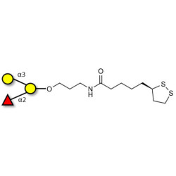 Blood group B antigen triose with cyclic di-thiol (Linker-LIPO A)