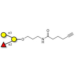 Blood group B antigen triose with terminal alkyne (Linker-CΞCH C)