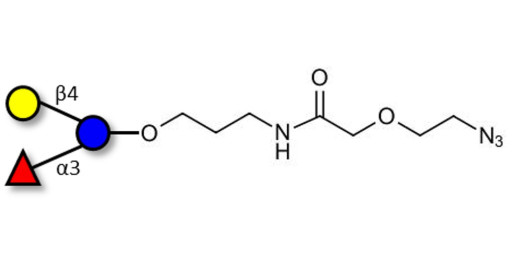 3-Fucosyllactose (3-FL) with terminal azide (Linker-N3 B)