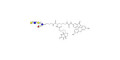 Lacto-N-fucopentaose VI (LNFP-VI) linked to biotin and fluorescein (Linker-BT-FLUO A)