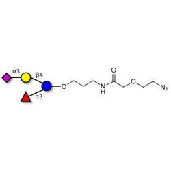 3’-Sialyl-3-Fucosyllactose with terminal azide (Linker-N3 B)