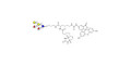 Blood group B pentaose linked to biotin and fluorescein (Linker-BT-FLUO A)