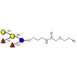 Blood group B pentaose with terminal azide (Linker-N3 B)
