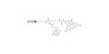 Isoglobotriose (iGb3) linked to biotin and fluorescein (Linker-BT-FLUO A) - linear B-6 trisaccharide ; IsoGb3; 3α,4β-Galactotriose; 3'-Galactosyl-lactose