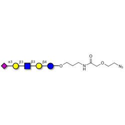 LS-Tetrasaccharide a (LSTa)  with terminal azide (Linker-N3 B)
